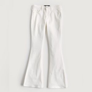 Hollister white flare jeans  !